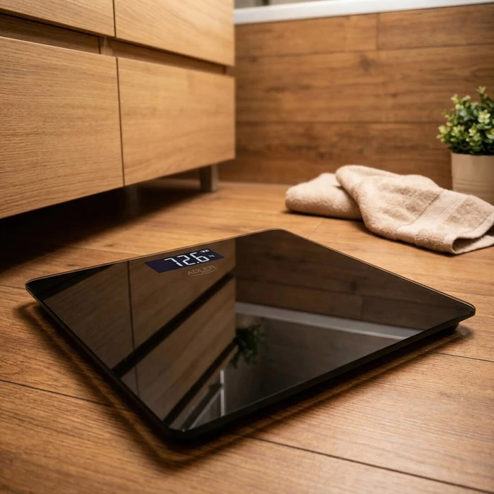 Adler Digital Bathroom Scale 180kg Black AD 8194b