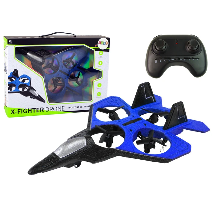 Plane Blue Fighter Drone με Κάμερα
