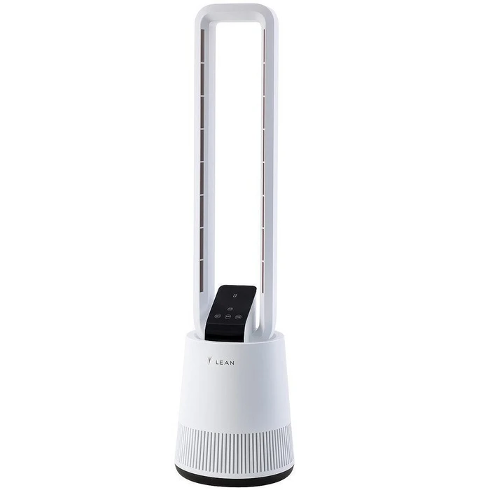 Lean Toys 26652 Ανεμιστήρας Χωρίς Πτερύγια 45W με Τηλεχειριστήριο Λευκός