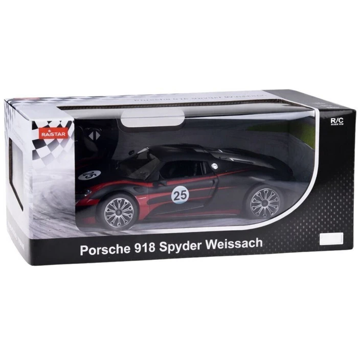 Rastar 918 Spyder Performance Τηλεκατευθυνόμενο Αυτοκίνητο Μαύρο
