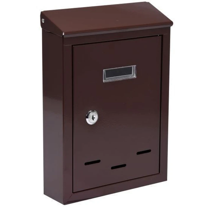 Toya Outdoor Mailbox Inox Grey 28.5x20x6 cm (Model 78542)