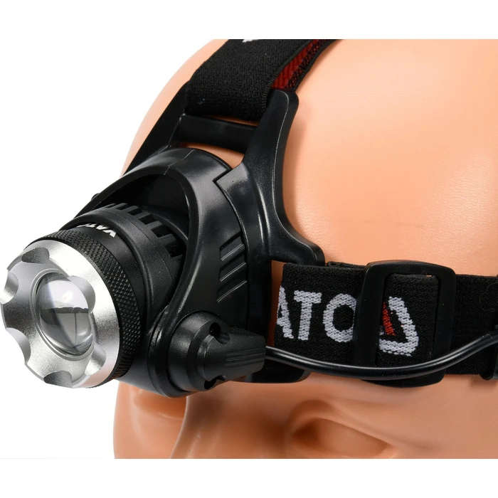 Yato Rechargeable LED Headlamp, Max Brightness 450 lm, Model YT-08591
