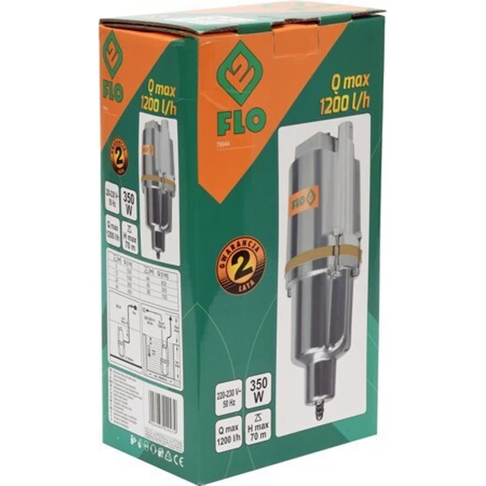 Flo Pump Αντλία Πηγαδιού 0.46hp με Φλοτέρ