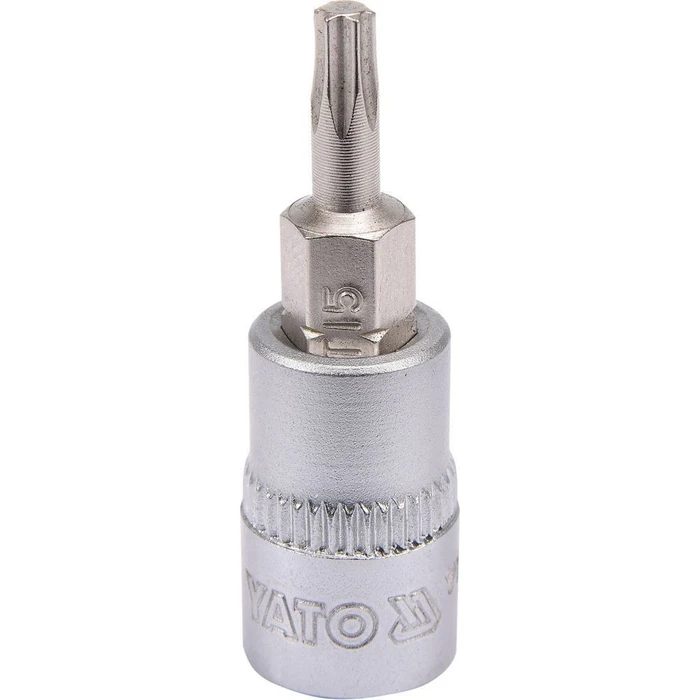 Yato Air Impact Socket Bit, Torx Tip, 1/2" Drive, T15 x 37 mm - YT-04303