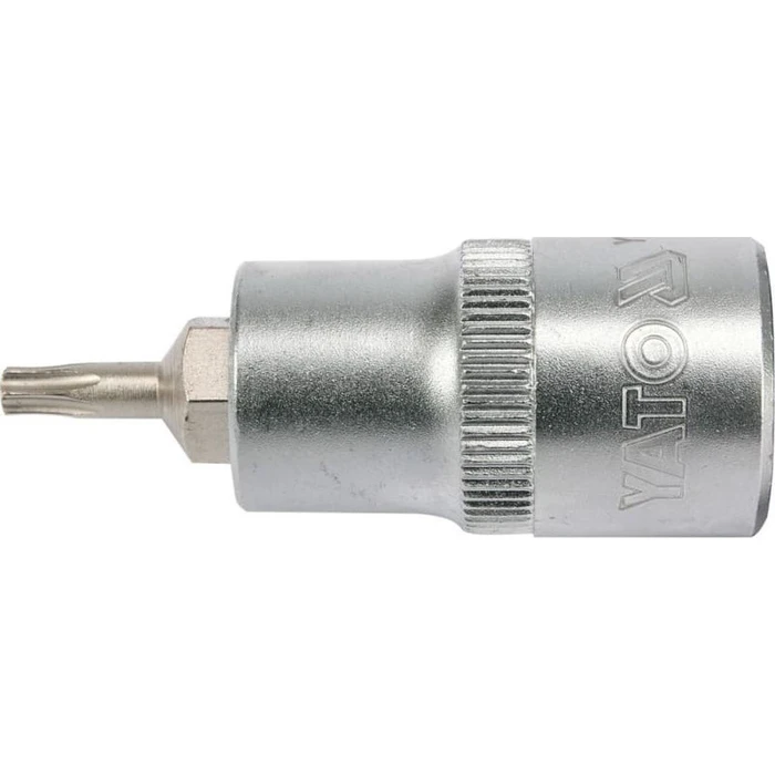 Yato Torx Socket Bit with 1/2'' Square Drive, T40 x 55 mm, YT-04314