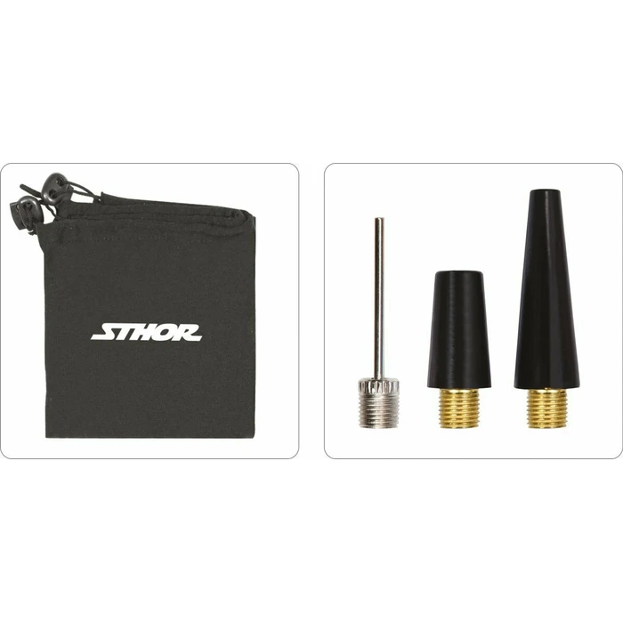 Sthor Car Tyre Inflator 145 PSI 12V with Cigarette Lighter Cable, Model 82107