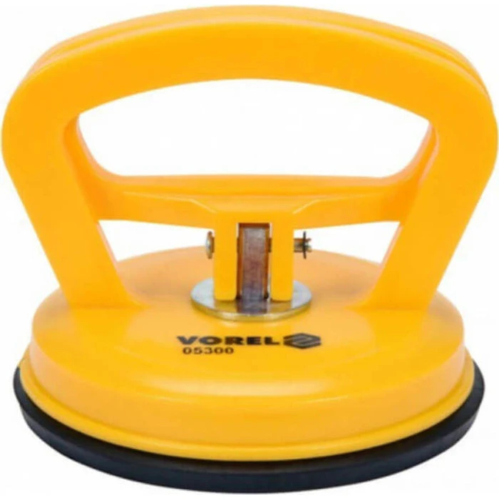 Vorel Single Plastic Suction Cup, 115 mm Diameter, 40 kg Holding Capacity, Model 05300