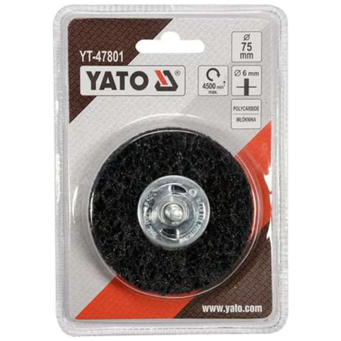 Yato YT-47801 Wire Brush for Drill 75 mm