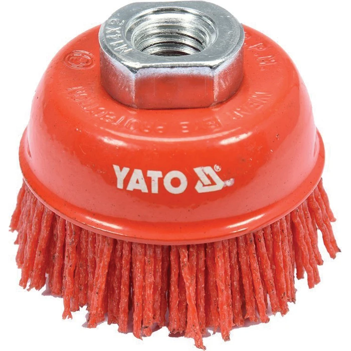 Yato YT-47785 Βούρτσα Νάιλον (Καμπάνα) για Γωνιακό Τροχό 65 mm με Σπείρωμα M14