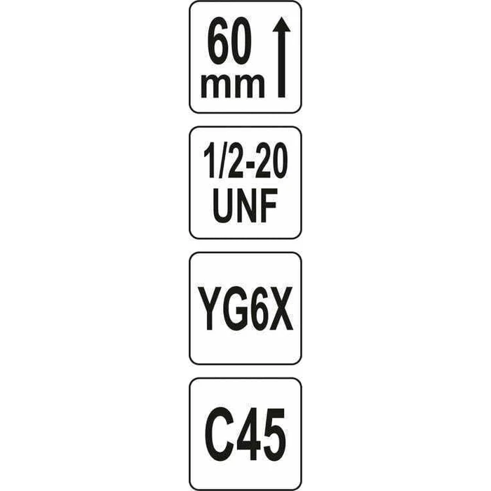 Yato Ποτηροπρίονο TCT 22 mm για Πλακάκι YT-43972
