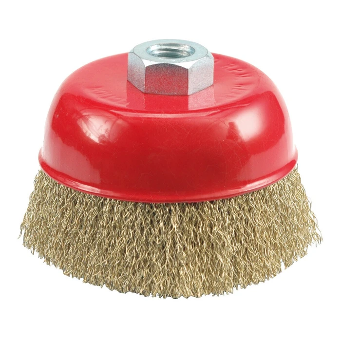 Vorel 06970 Wire Cup Brush (Bell) for Angle Grinder 75 mm M14