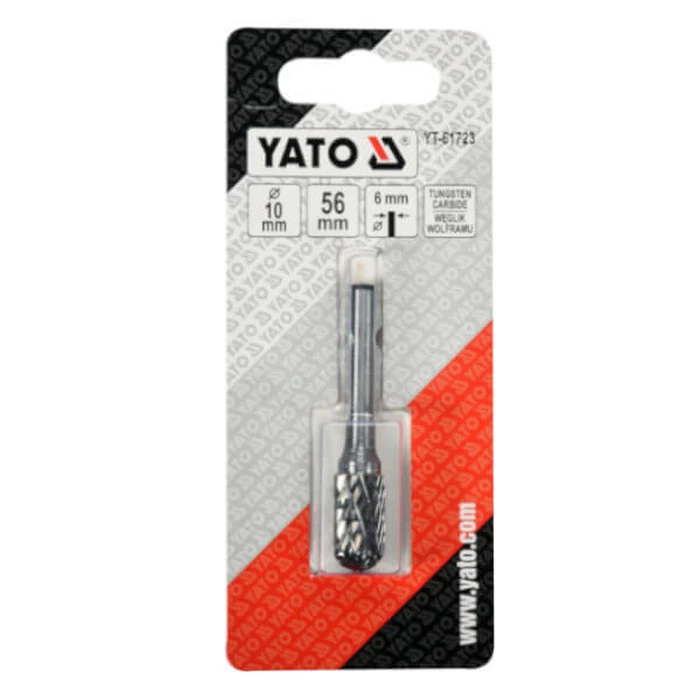 Yato Φρέζα Καρβιδίου για Μέταλλο 10 mm