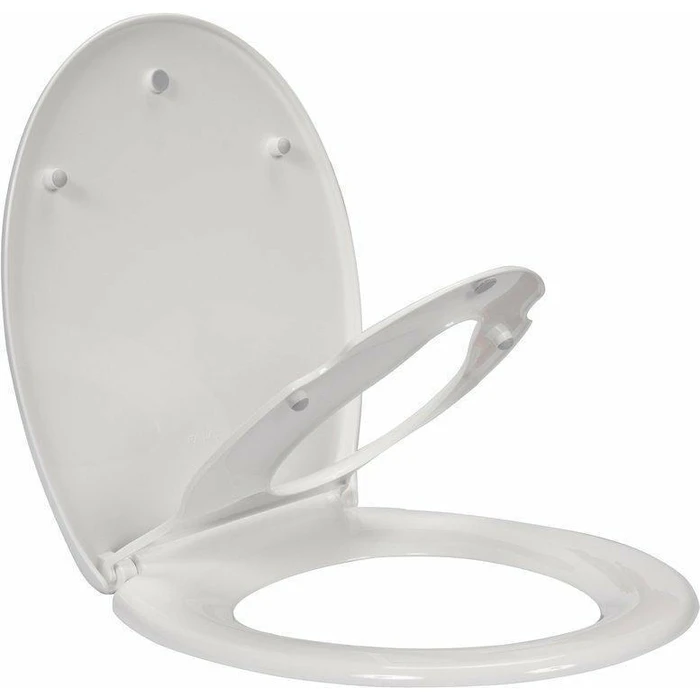 Toya Plastic Toilet Seat Lid White - Model 75471