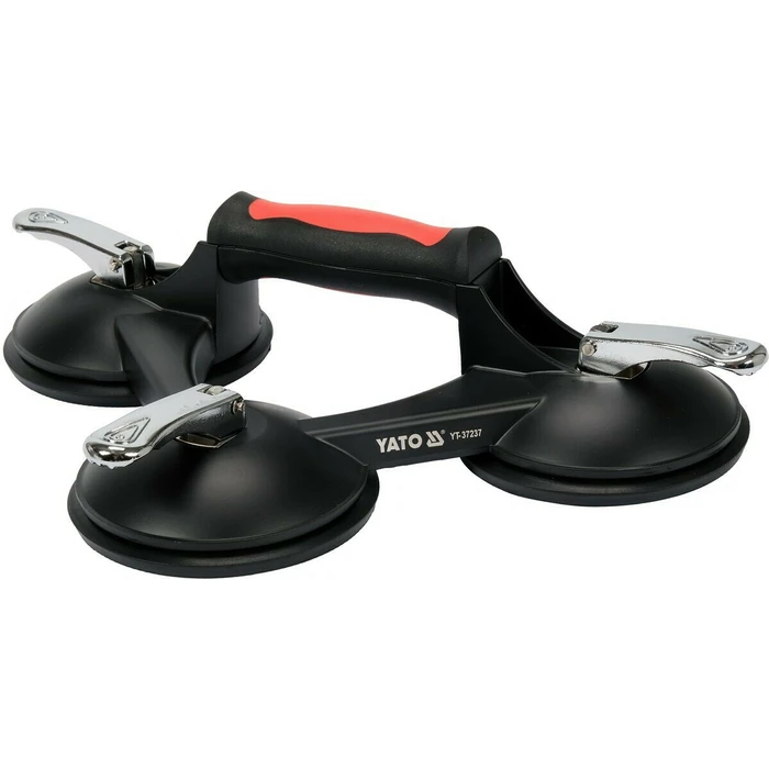 Yato Triple Aluminum Suction Cup 125mm Holding Capacity 190kg YT-37237