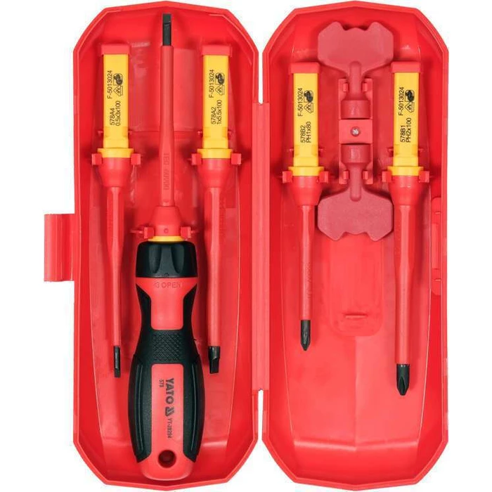 Yato VDE 1000V Electrician Screwdriver Set YT-28294