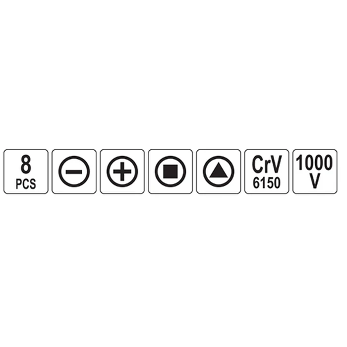 Yato Σετ Κατσαβίδια Ηλεκτρολόγου VDE 1000V YT-28294