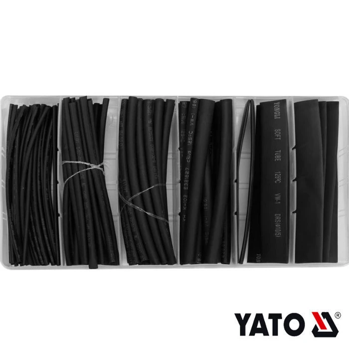 Yato Heat-Shrink Tubing Kit 100 pcs YT-068661