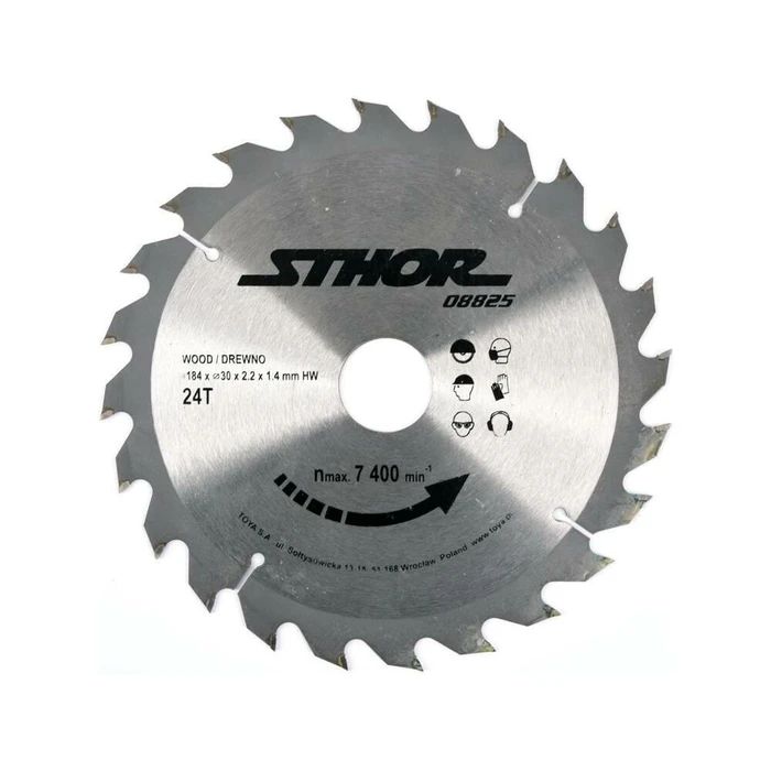 Sthor Δίσκος κοπής ξύλου 184 mm