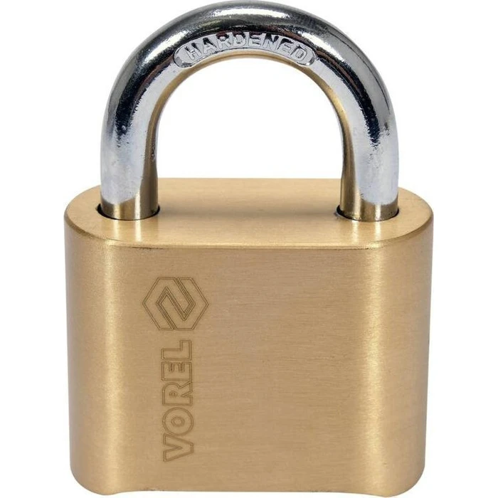 Toya Brass Horseshoe Combination Padlock 50 mm (Model 12517387, SKU T77612)