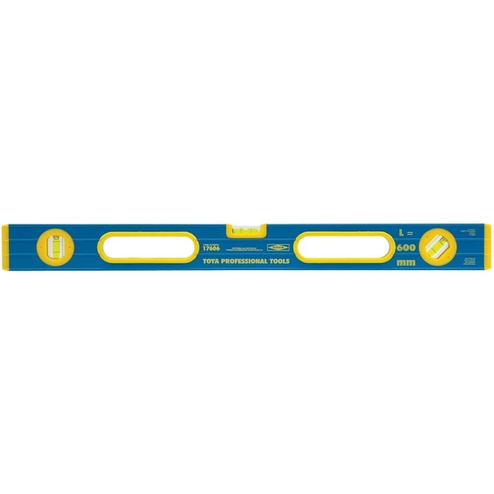 Vorel 17606 Aluminum Spirit Level 60 cm with 3 Vials