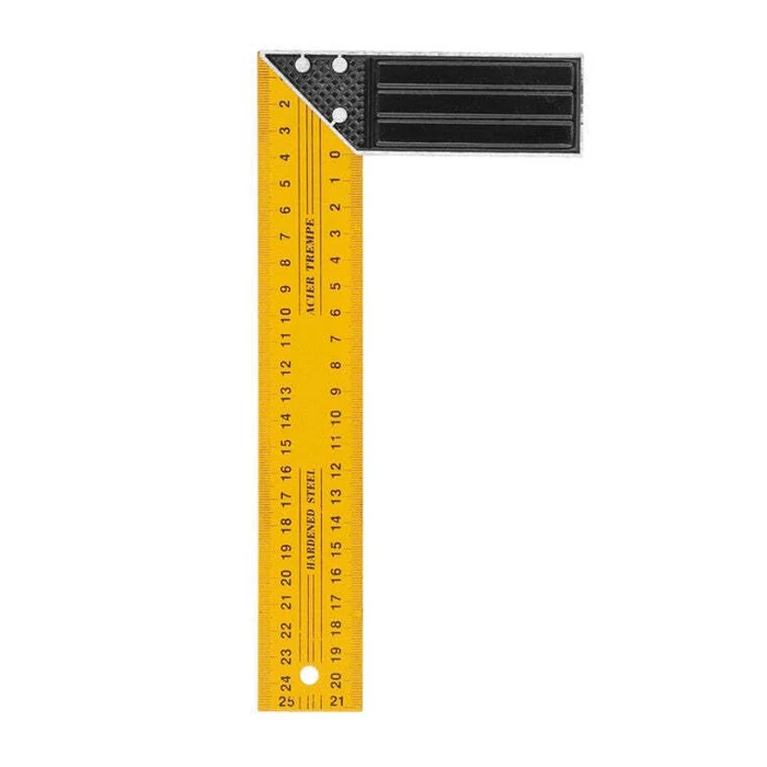 Vorel Aluminum Carpenter's Square 25 cm (18250)