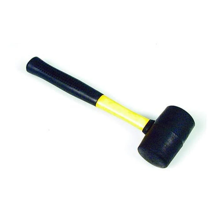 Vorel Rubber Mallet 500 g with Fiberglass Handle (Model 33555)
