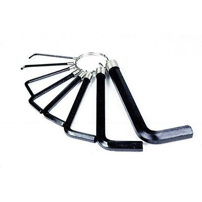 Vorel Set of 8 L-Shaped Allen Keys 2.0-10.0 mm