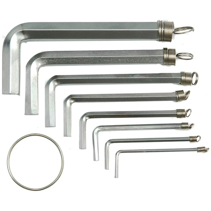 Vorel Set of 10 L-Shaped Allen (Hex) Keys 1.5-10 mm (Model 56391)