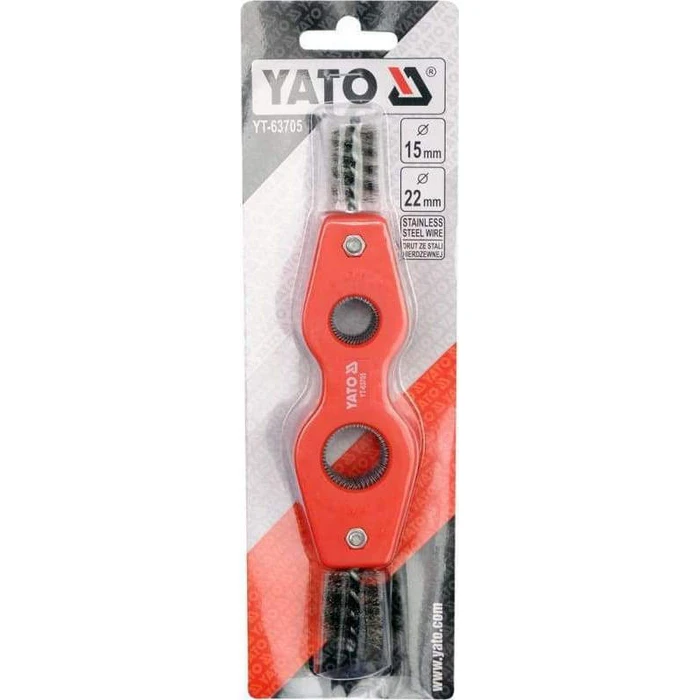 Yato Συρματόβουρτσα Σωλήνος Φ15mm & Φ22mm YT-63705