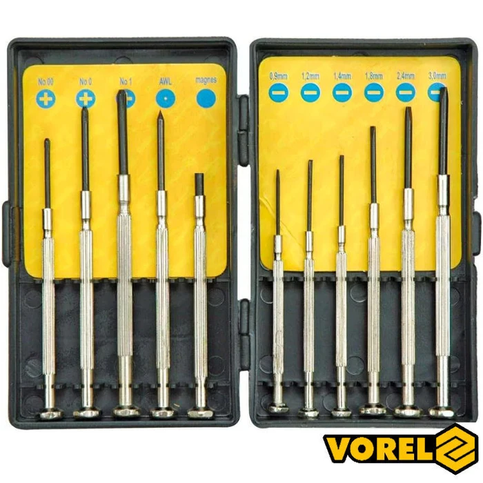 Vorel Σετ 11 Κατσαβίδια 64330