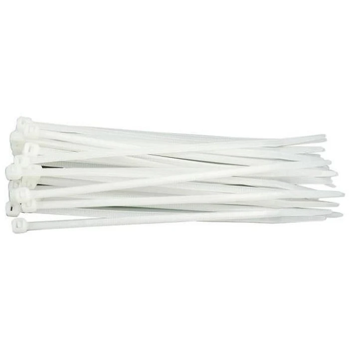 Vorel Cable Ties White 50 pcs (Model 73888)