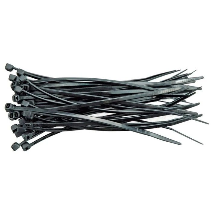 Vorel Δεματικά Καλωδίων 150x2.5mm Μαύρο 100τμχ