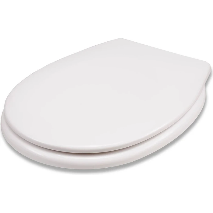Fala Plastic Toilet Seat Lid White Wave 75470
