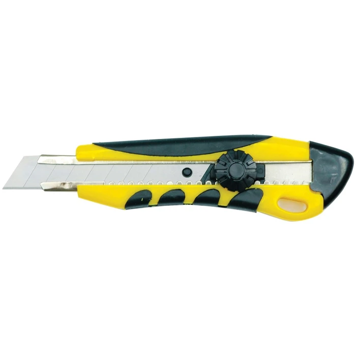 Vorel Safety Carpet Knife / Hook Knife with Plastic Body, 18 mm Blade (Model 76183)