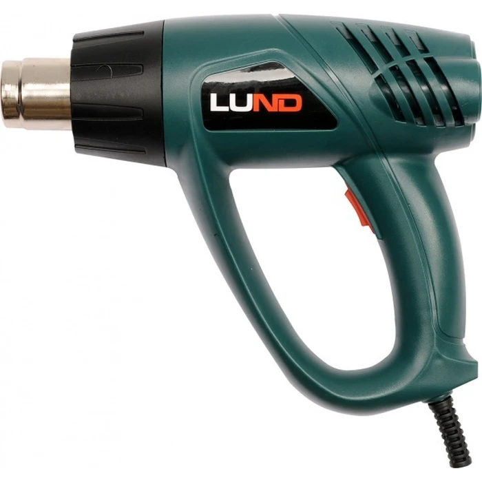 Lund 79324 Πιστόλι Θερμού Αέρα 1500W - Ρύθμιση θερμοκρασίας έως 550°C