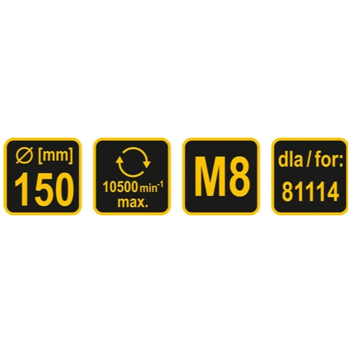 Vorel 81115 Πέλμα Τριβείου Αέρος 150mm