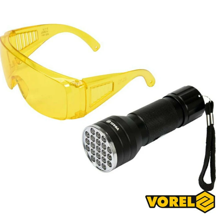 Vorel LED UV Flashlight 255 lm (Model 82756)