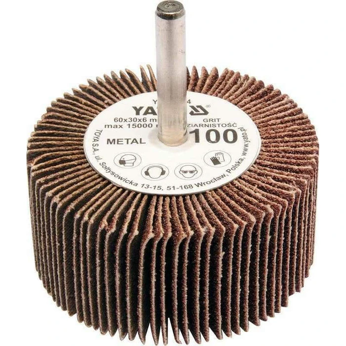 Yato YT-83362 Sanding Cylinder K60 30x60 mm with Shaft