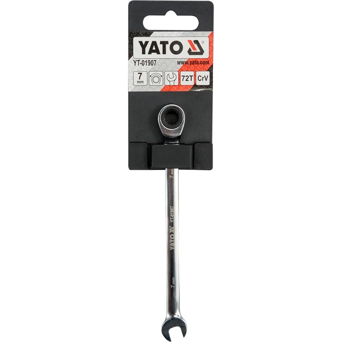 Yato 16mm AS-Drive 72-Tooth Chrome Vanadium Socket YT-0197
