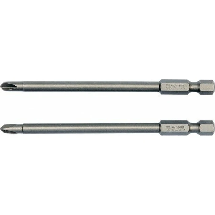 Yato Σετ 2 Μύτες Κατσαβιδιού Tri-Wing TW1 & TW3 100mm (YT-0496)
