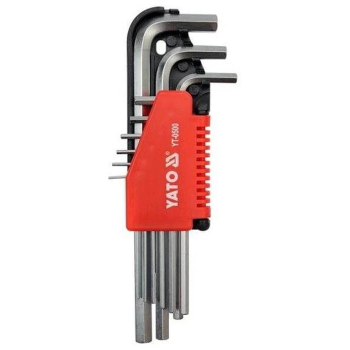 Yato Σετ 9 Κλειδιά Allen σε Σχήμα L YT-0500