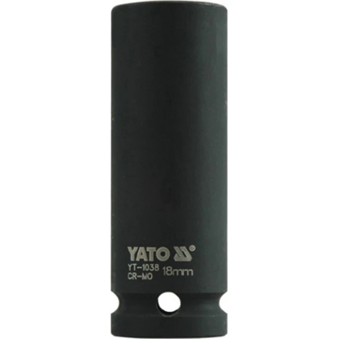 Yato Air Impact Long Hex Socket 1/2" Drive 18mm YT-1038