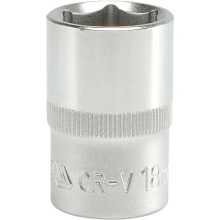 Yato 1/2" Drive 6-Point Socket 18mm YT-1211