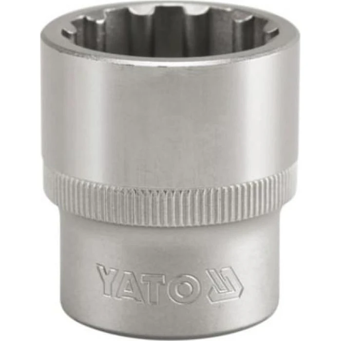 Yato 12mm Multi-spline Socket with 1/2" Drive YT-1464