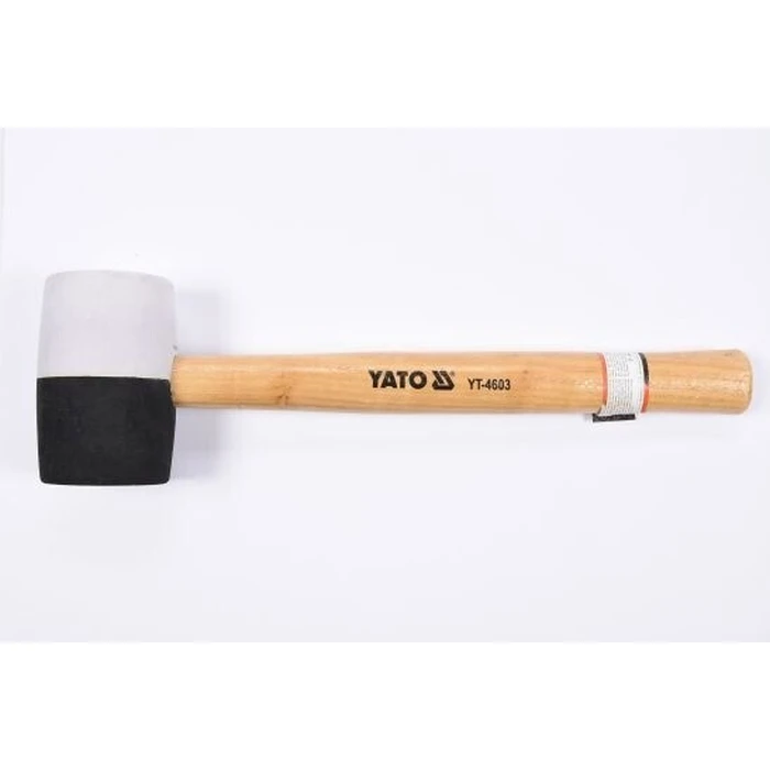 Yato Λαστιχένια Ματσόλα 580gr με Ξύλινη Λαβή YT-4603