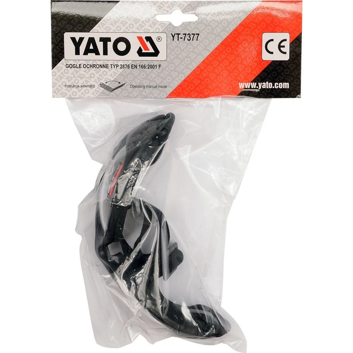Yato Safety Glasses / Work Mask with Clear Lenses YT-7377