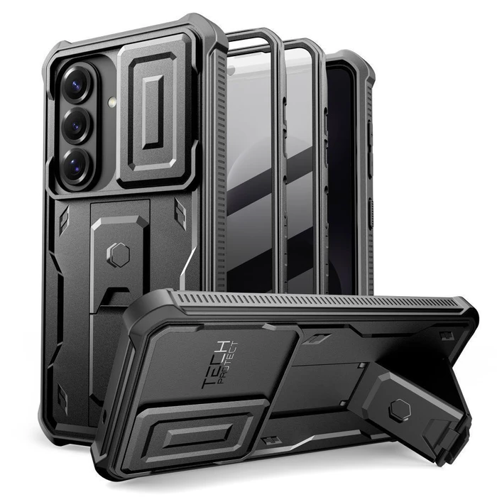 Tech-Protect Kevlar CAM+ Σετ 2 Θήκες για Samsung Galaxy S26 - Μαύρο