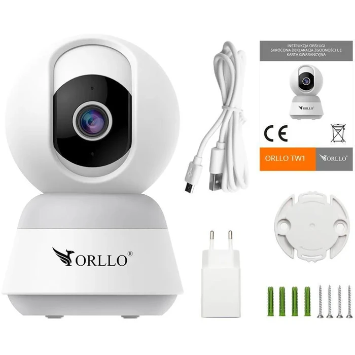 Orllo TW1 IP Κάμερα Παρακολούθησης Wi‑Fi 4K με Αμφίδρομη Επικοινωνία και Φακό 4mm