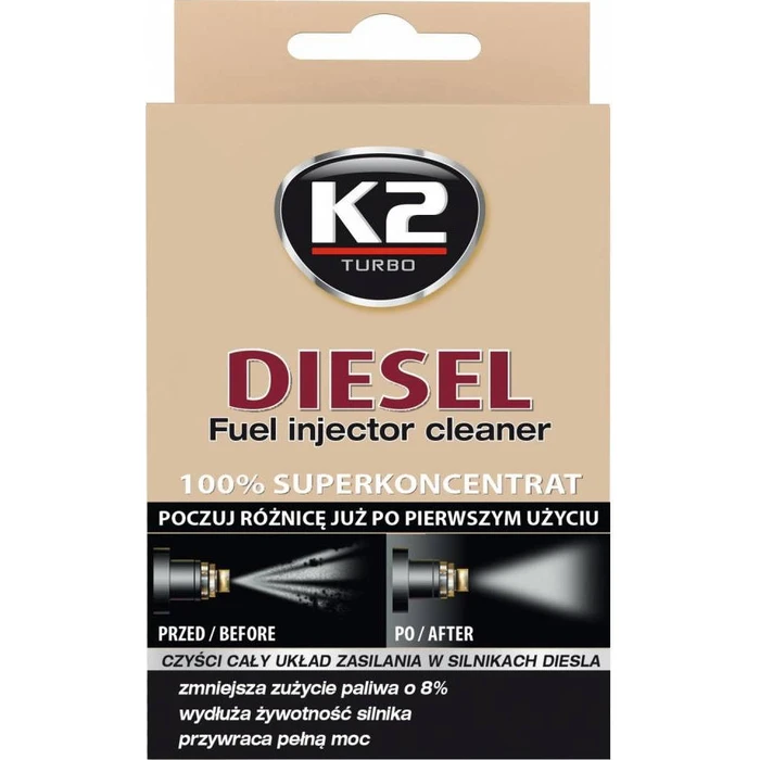 K2 Diesel Fuel Injector Cleaner Additive 50ml T312