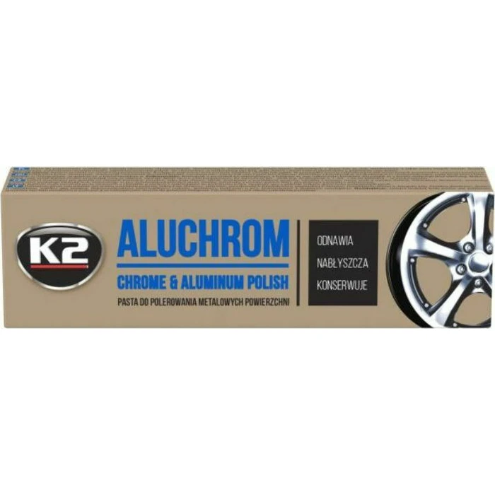 K2 Aluchrom Cleaning Paste for Car Body 120 gr
